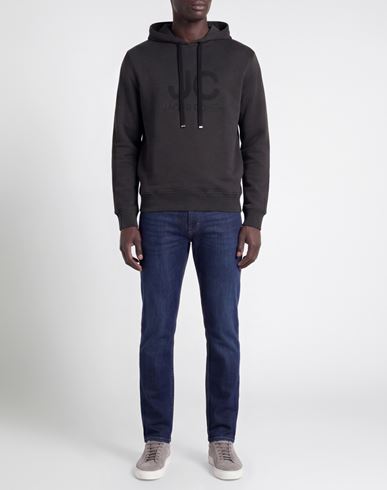 Jacob Cohёn Man Sweatshirt Charcoal Size S Cotton, Polyamide