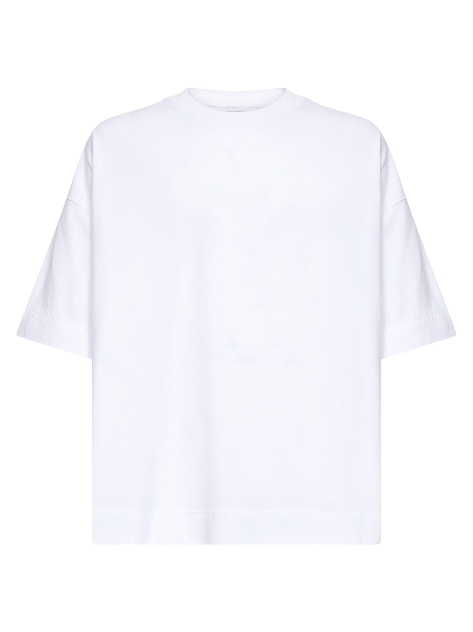 Oversized Heavyweight Cotton Jersey T-Shirt — White