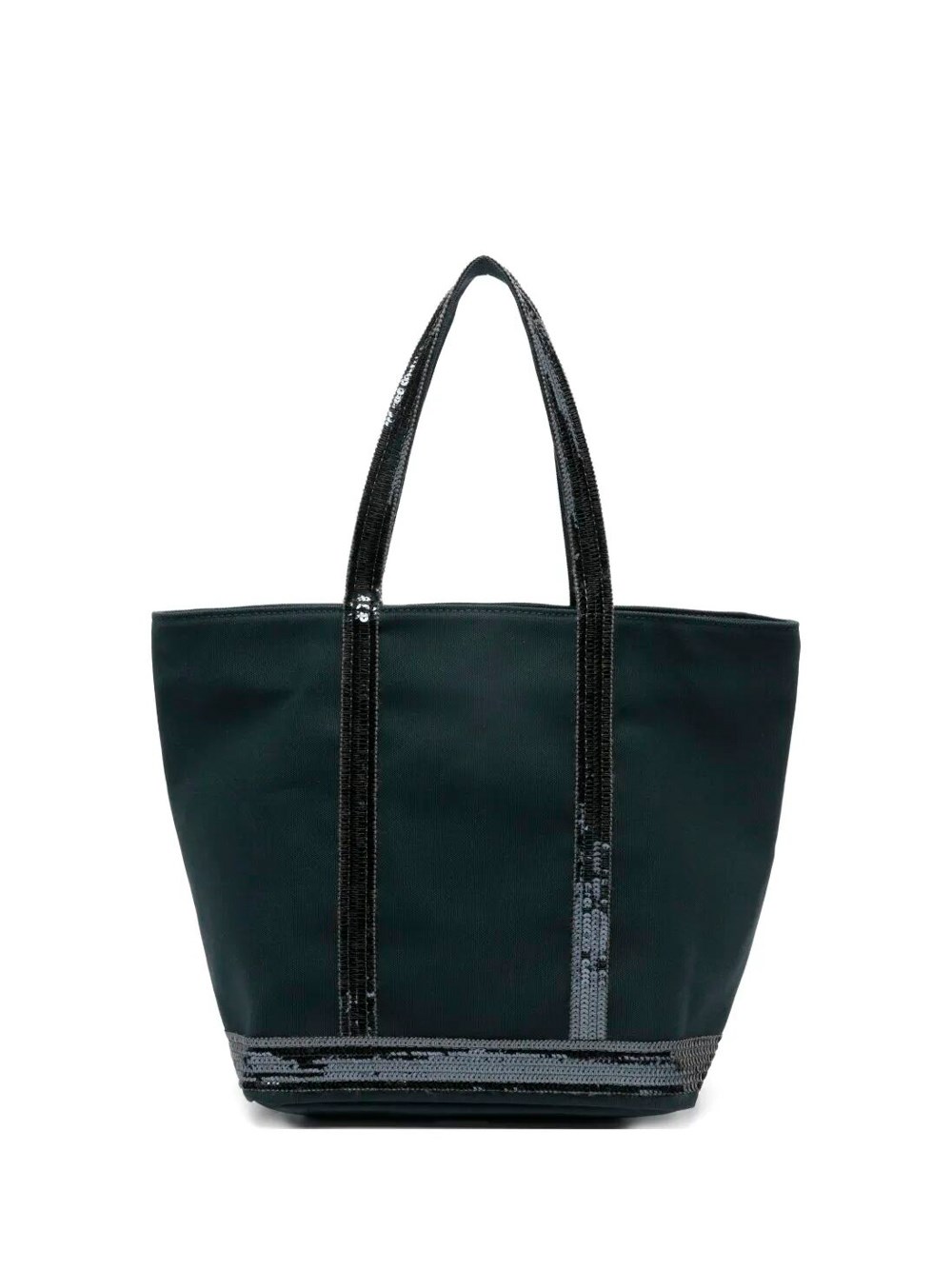 Canvas Medium Zipped Cabas Tote
