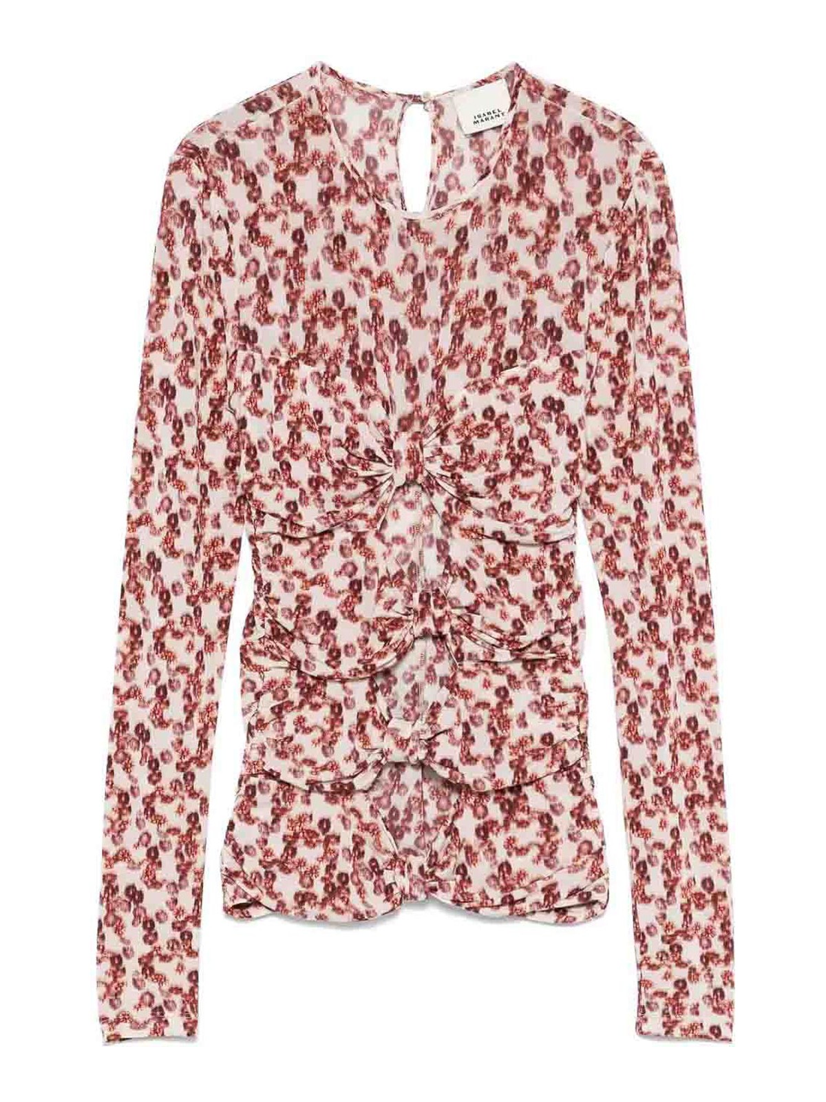 Isabel Marant - gladice top featuring bow detailing