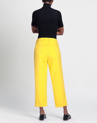 Woman Pants Yellow