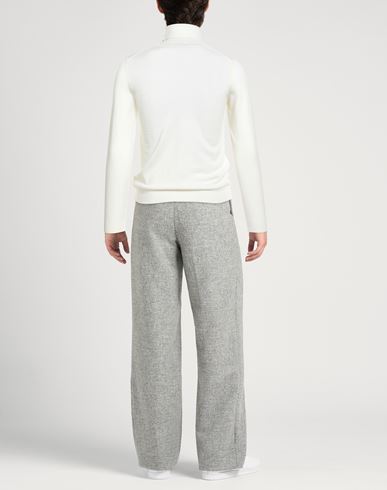 By Slowear Man Turtleneck Ivory Size 36 Virgin Wool
