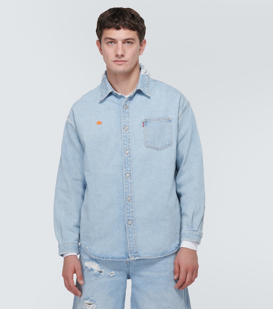 Denim overshirt