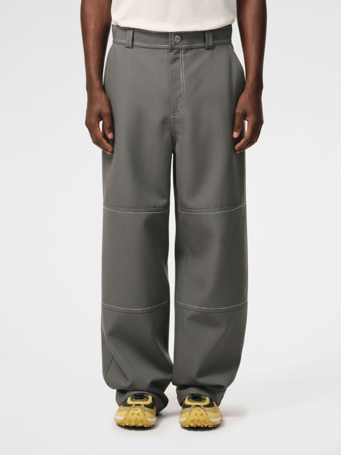 Pants Men color Grey