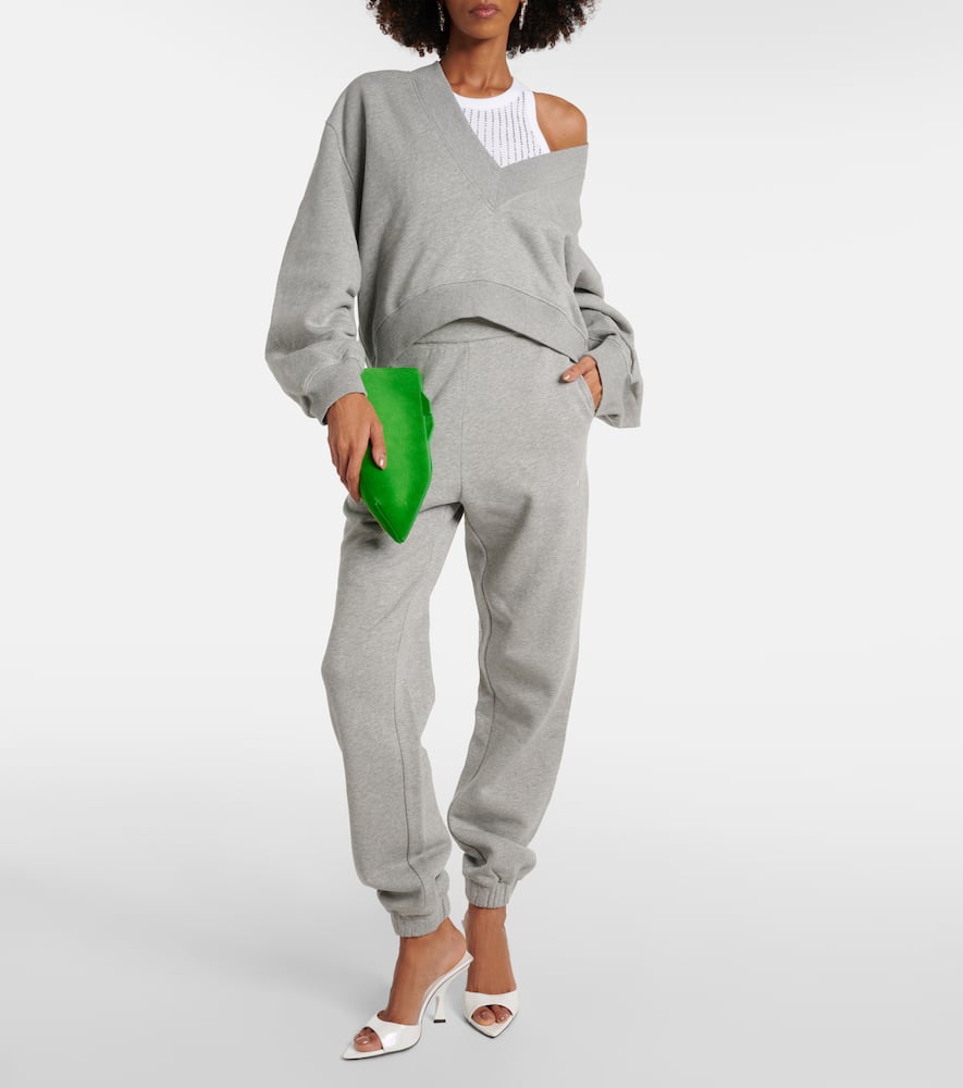 Penny faded cotton sweatpants