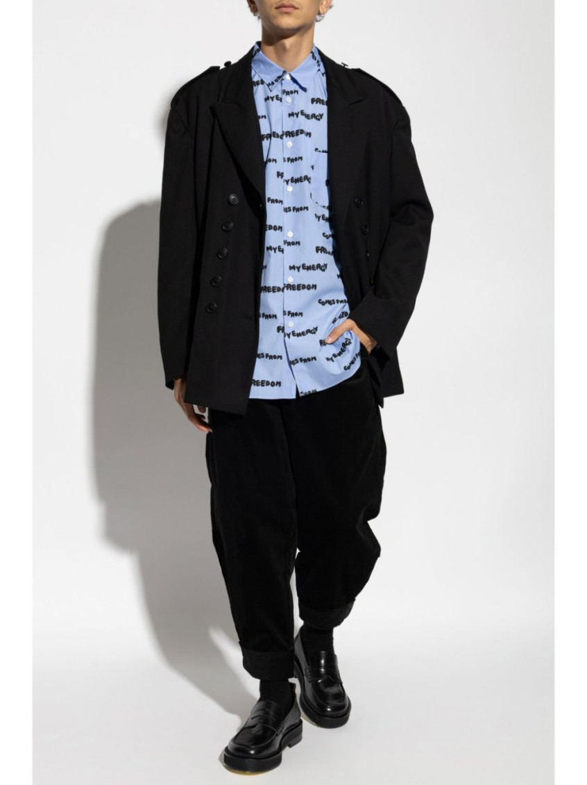 Blue Cotton Shirt