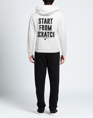 Man Sweatshirt White Size M Cotton
