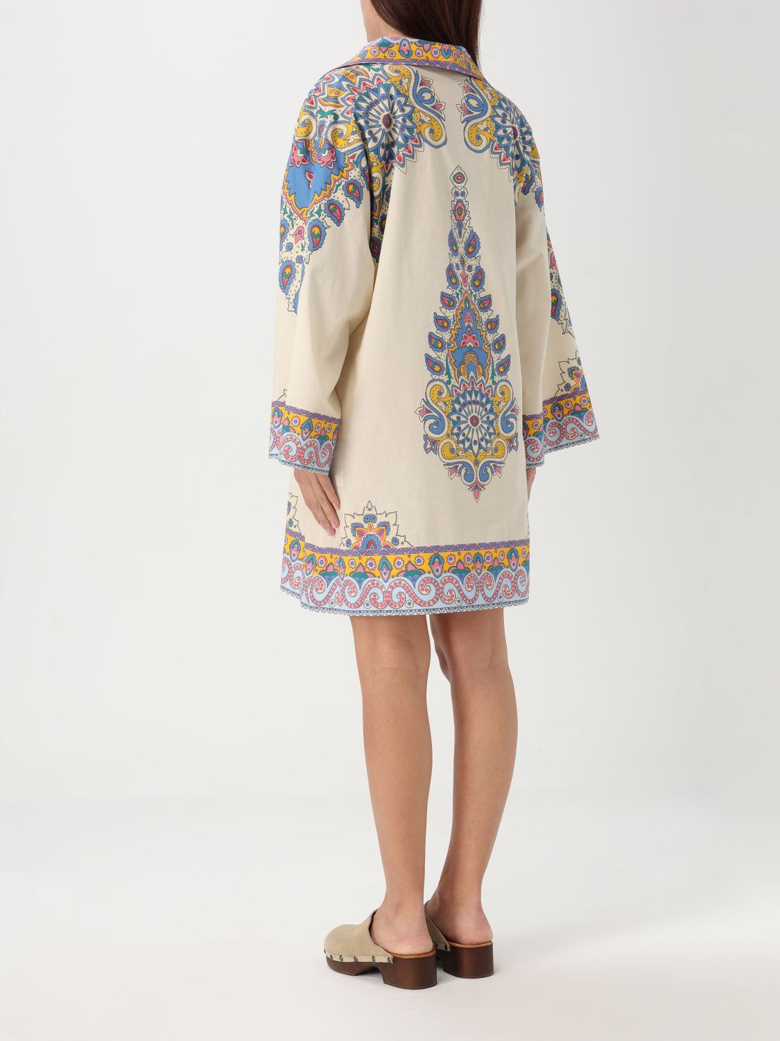 Printed tunic - White