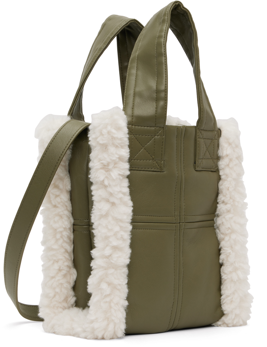 Green resettness tote bag
