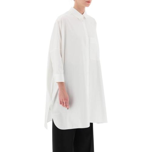 A-line shirt dress - 100 - OPTIC WHITE
