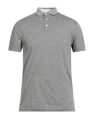 Man Polo shirt Sage green Size S Cotton, Linen