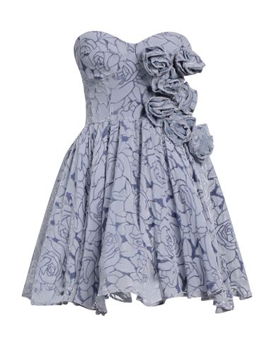 Woman Short dress Pastel blue
