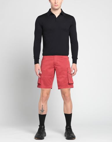 Man Shorts & Bermuda Shorts Red