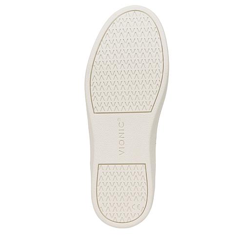 Vionic 여성 Winny Sneaker White Gold Leather