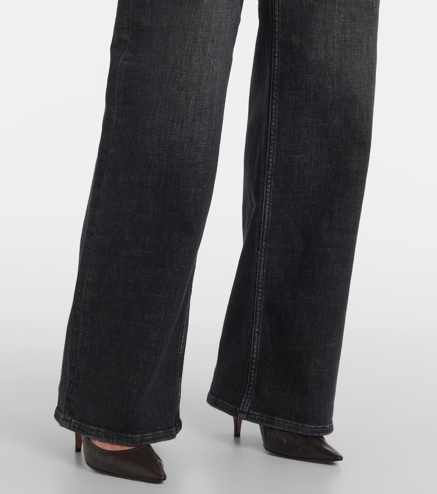 New Baggy high-rise flared jeans