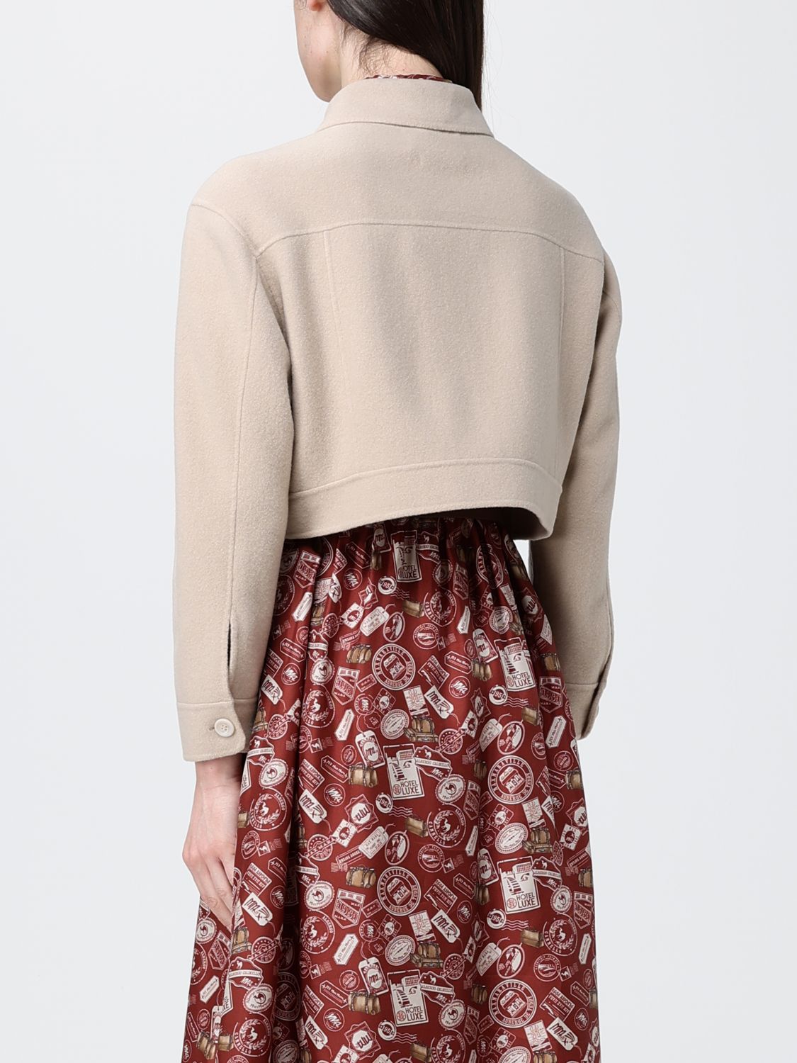 Jacket Woman color Nude