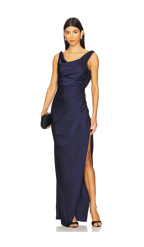 Lovers and Friends Effie Gown in Navy.  XL. Also in S