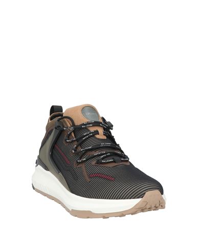 Tod's No_code Man Sneakers Military green Size 5.5 Textile fibers