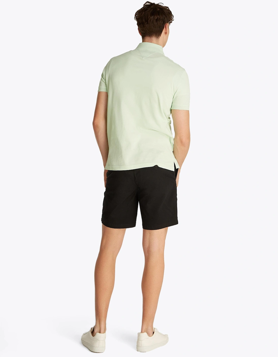 Men's Tommy Hilfiger Core 1985 Regular Mens Polo Shirt - Green - Size: 40/Regular