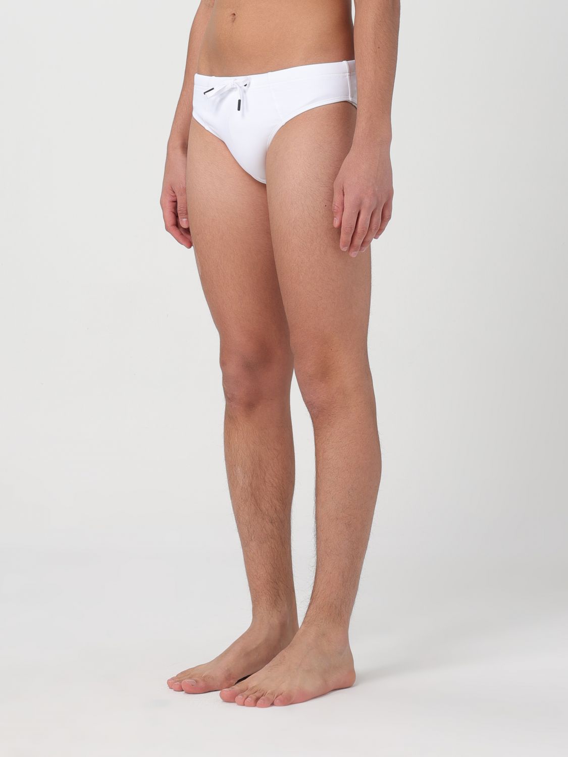 Swimsuit Men color White