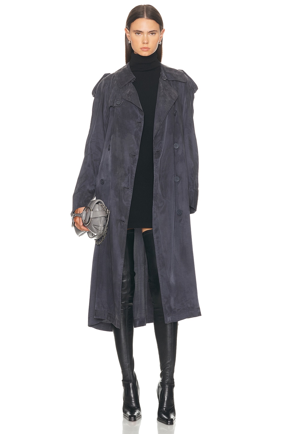 Helmut Lang MÄNTEL in Indigoblau - Blue.  S also in