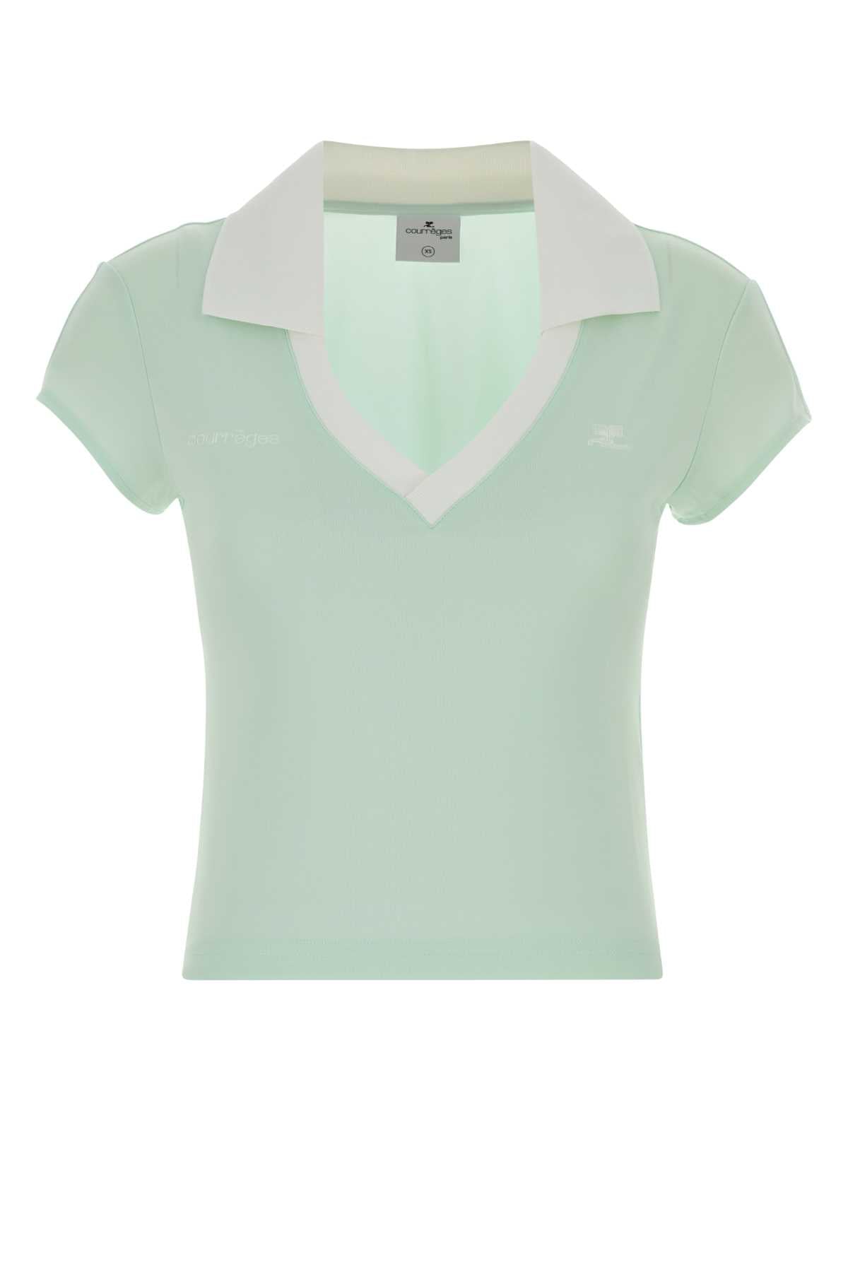 Collared Short-Sleeve Polo — Green