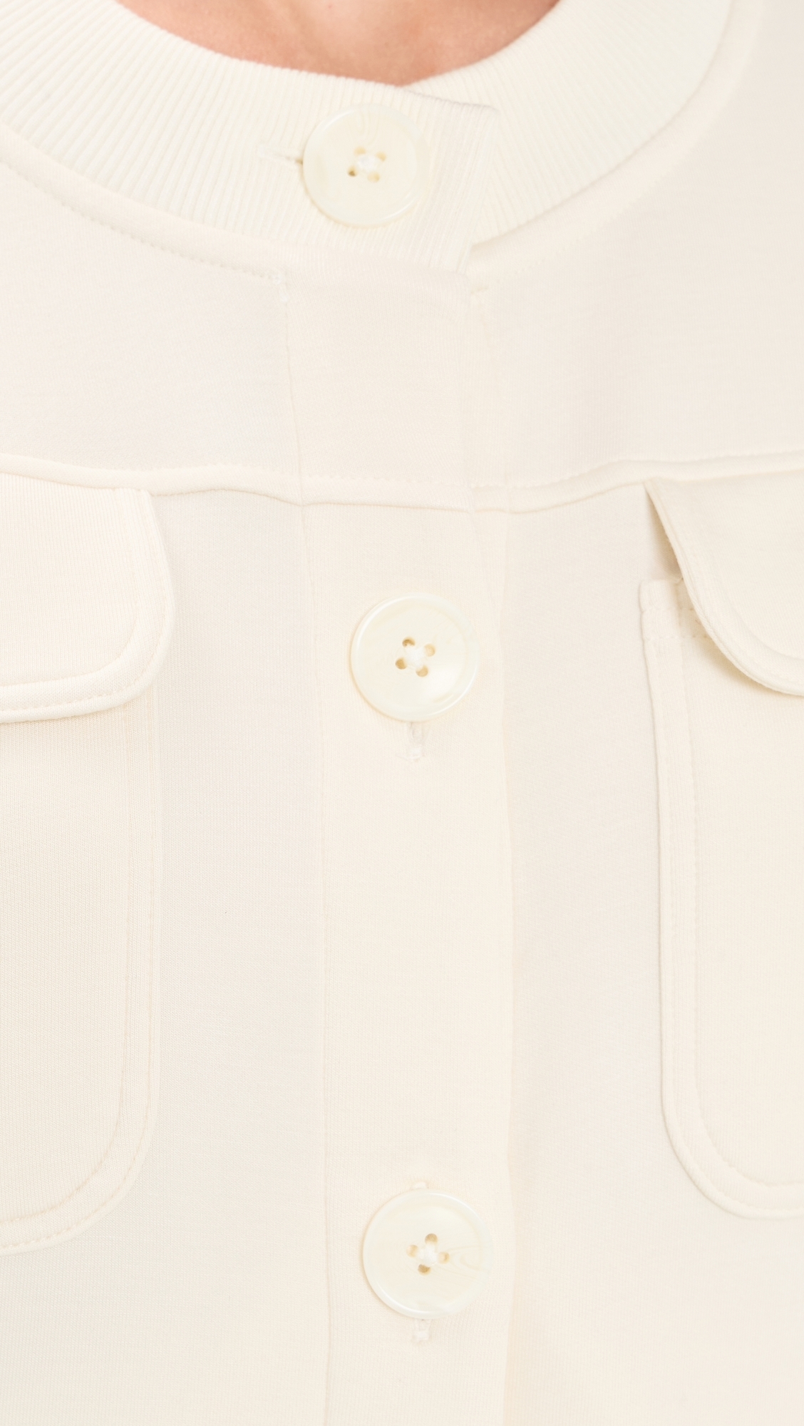 Hartwell Button Through Sweat Jacket Pristine