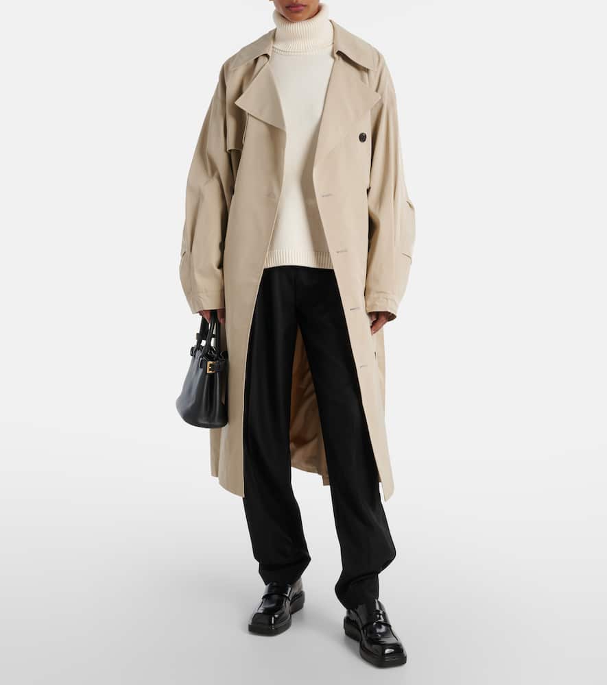 Mavis oversized trench coat