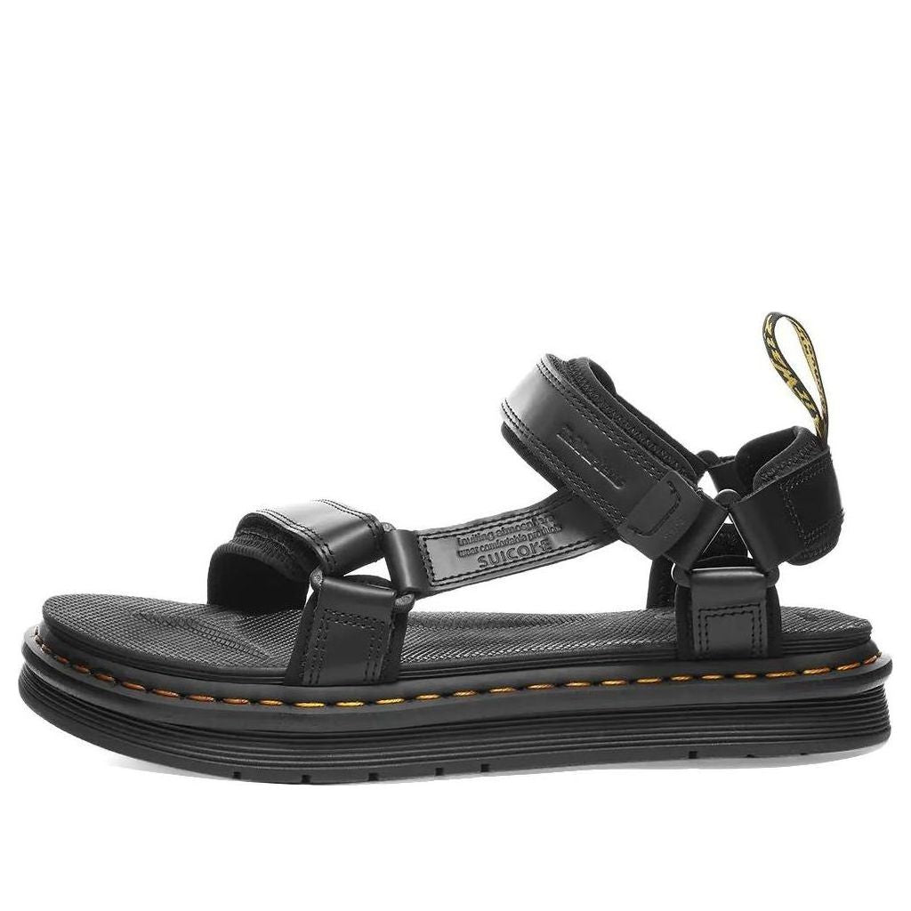 (WMNS) Suicoke x Depa Leather Strap Sandals 'Black'