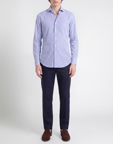 Man Shirt Blue Size 16 ½ Cotton