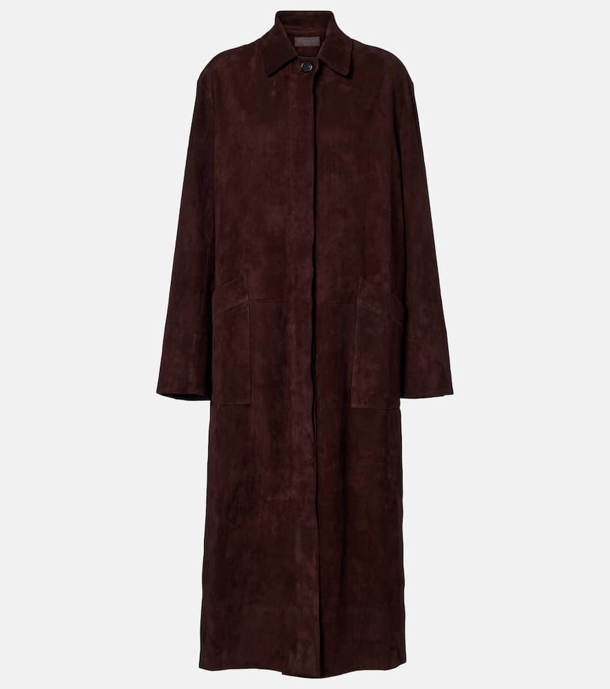 Suede coat