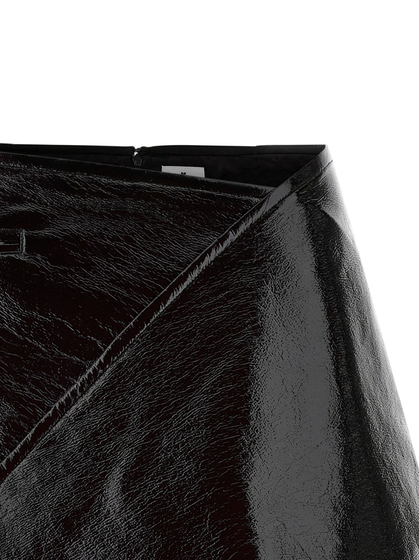 Vinyl Mini Skirt