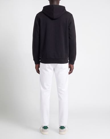 Man Sweatshirt Black Size 3 Organic cotton, Recycled polyester, Elastane