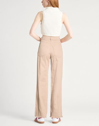 Woman Pants Beige Size XS Cotton