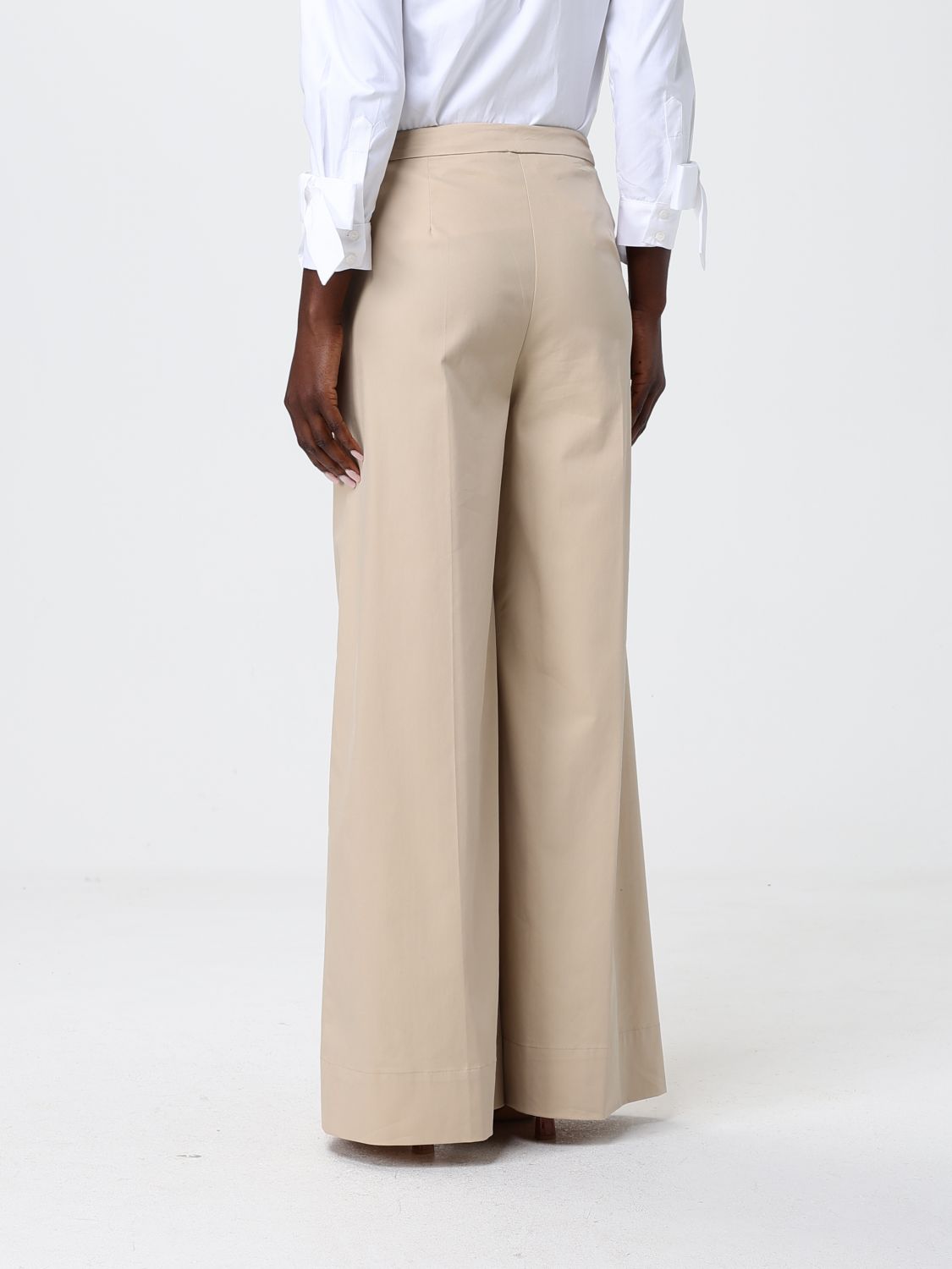 Pants Woman color Beige