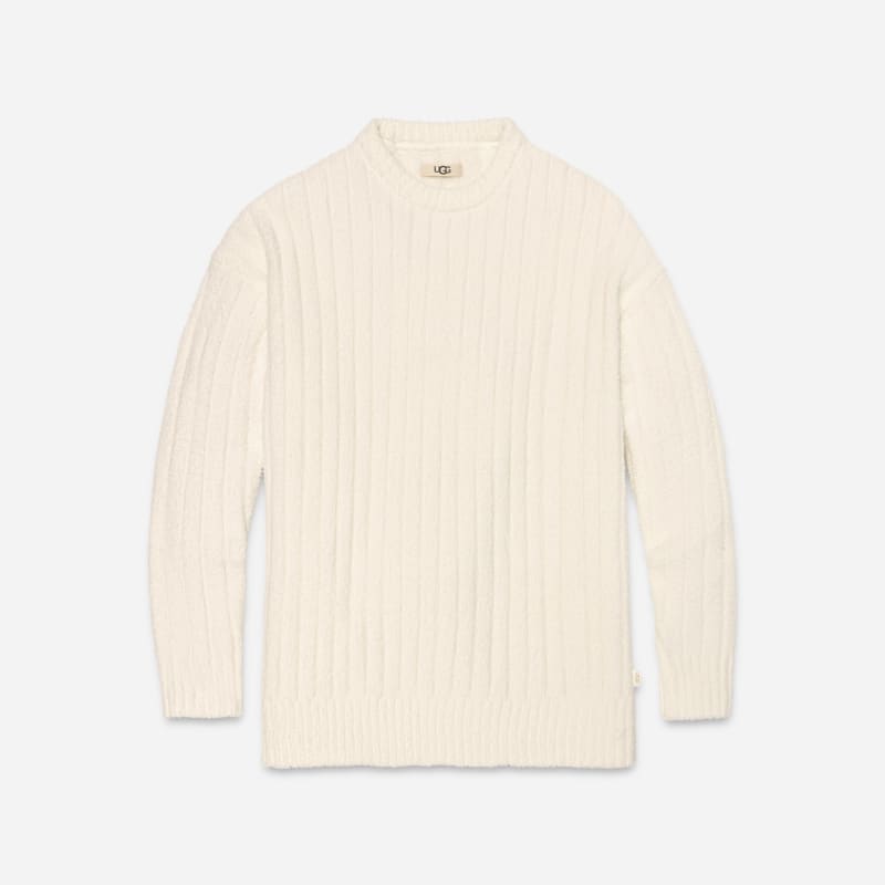 ® Women's Riz Top Rib Cozy Knit Tops in Cream