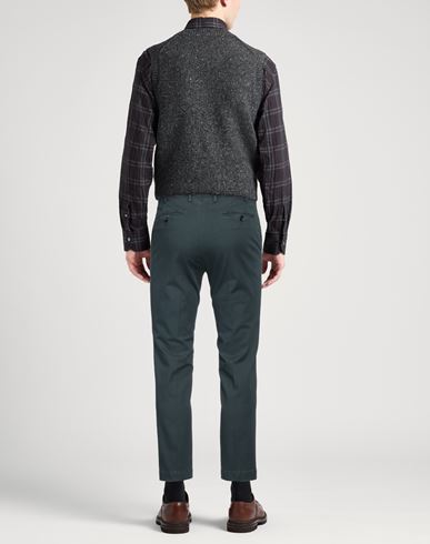 Pt Torino Man Pants Deep teal Size 36 Cotton, Elastane