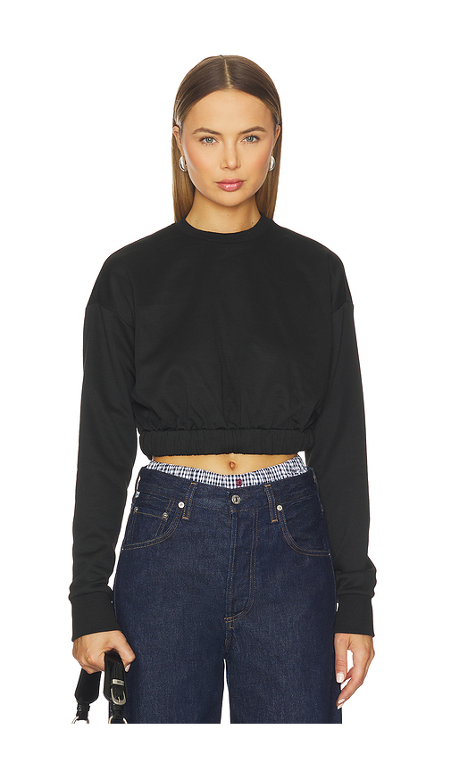 Superdown Tammie Sweatshirt in Black. - S also in