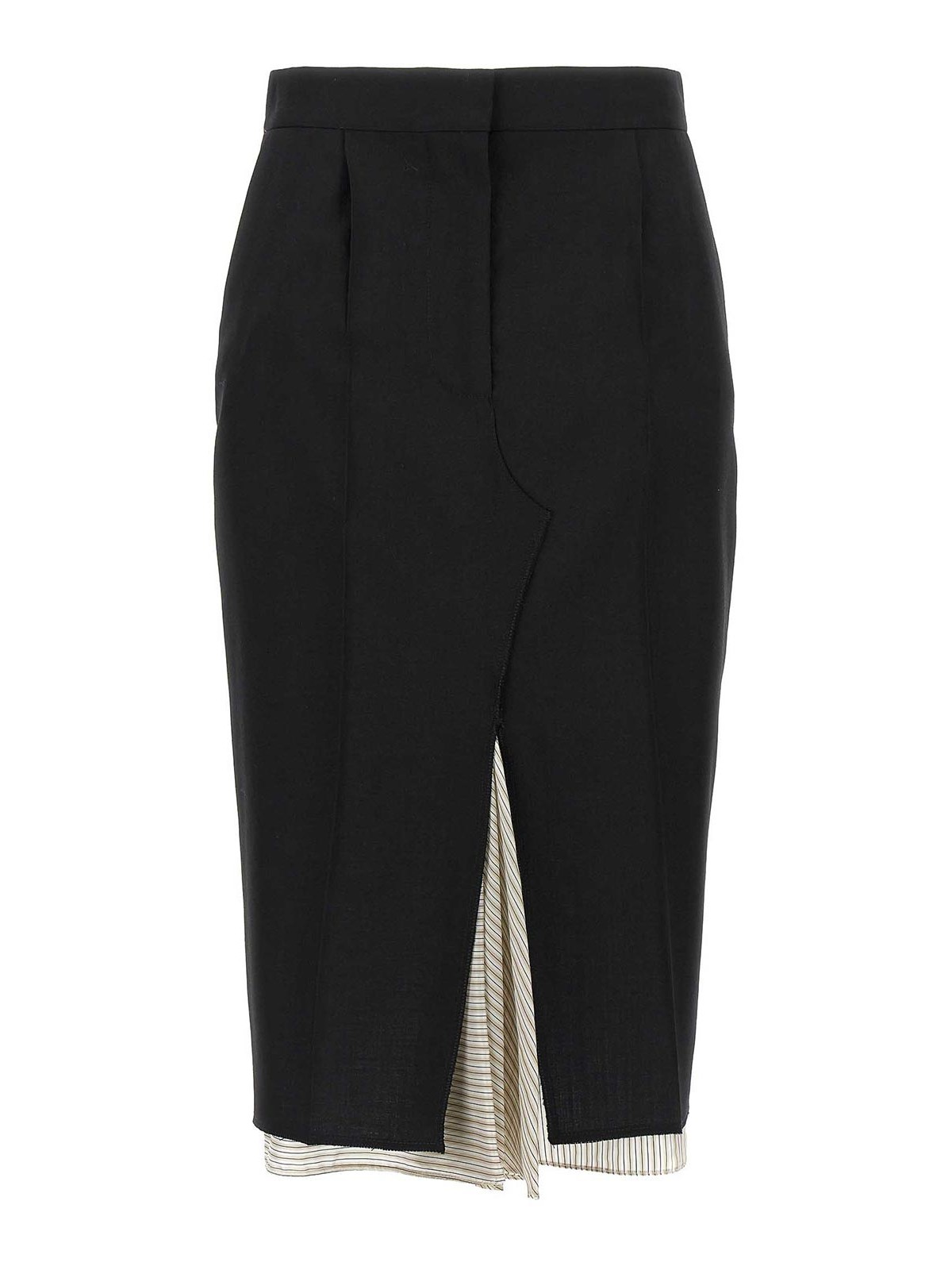 Exposed Lining Skirt