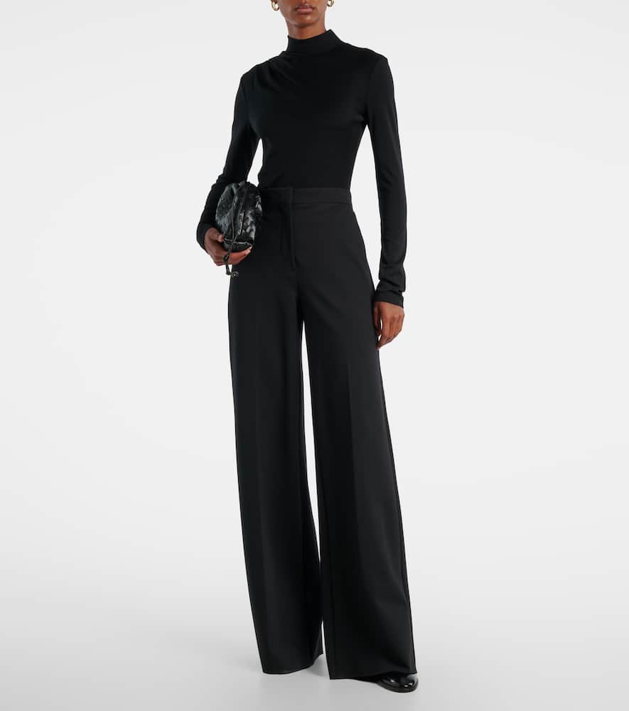 Wool turtleneck sweater
