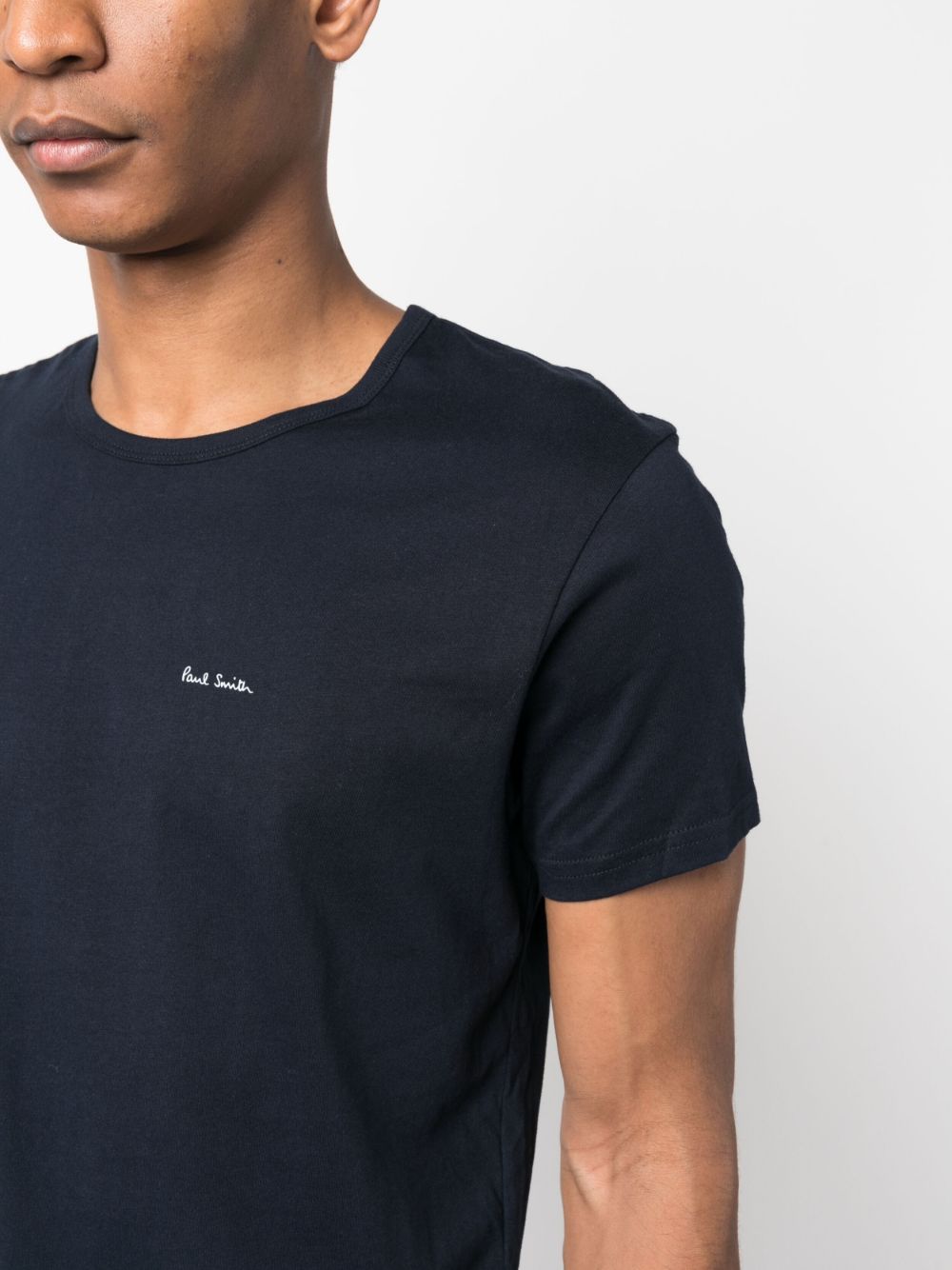 Blue Cotton T-shirt