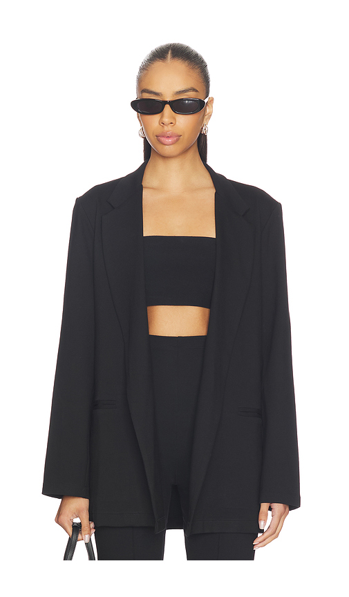 Ripley Rader OVERSIZED BLAZER AUS PONTE-STRICK in Black. Größe XS. Also in S