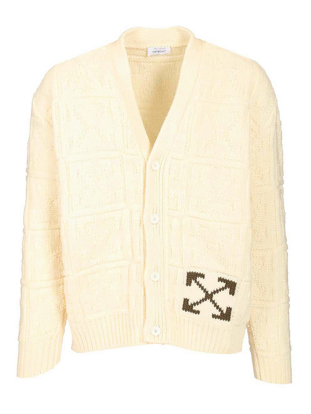 Arrow 3D Wool Cardigan