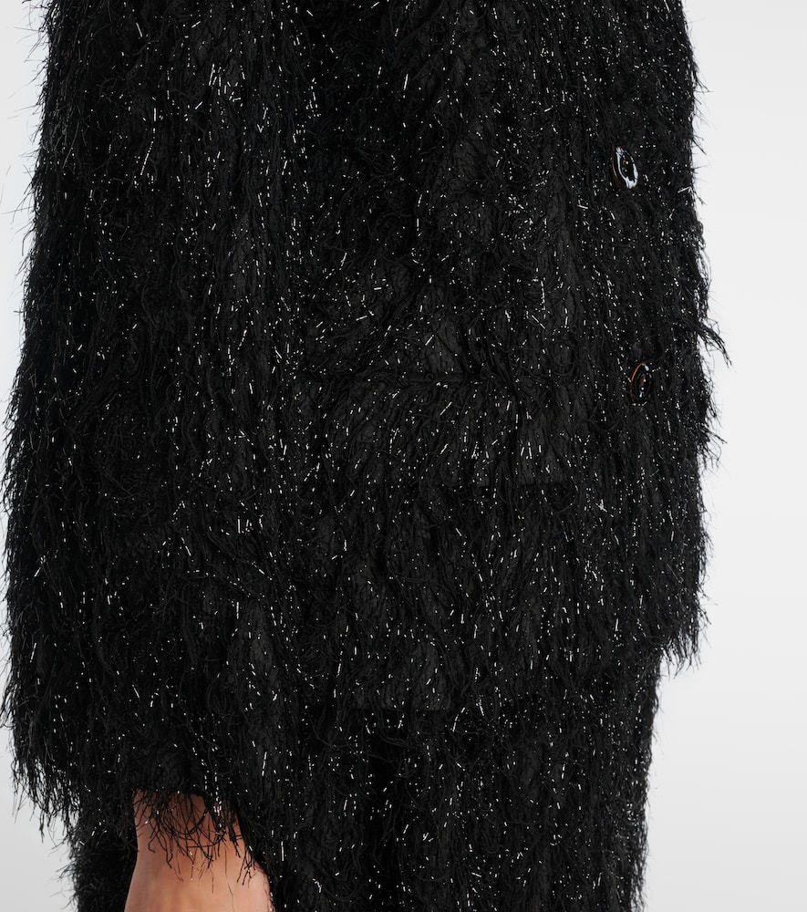 Lurex fil coupé jacket