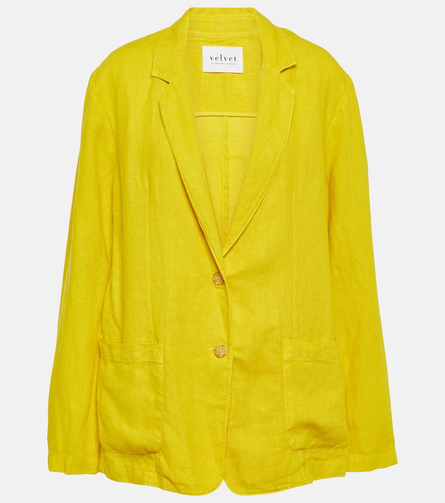 Cassie linen blazer