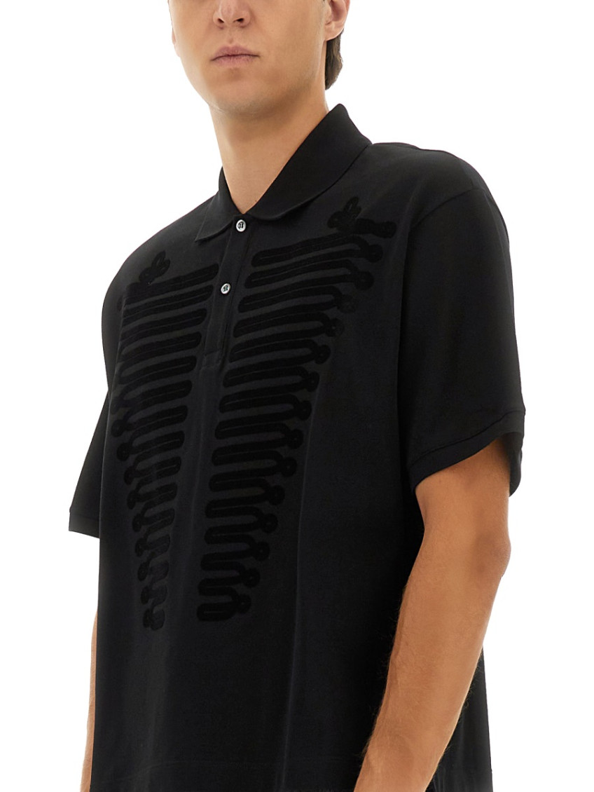 Black Shirt Collar Polo