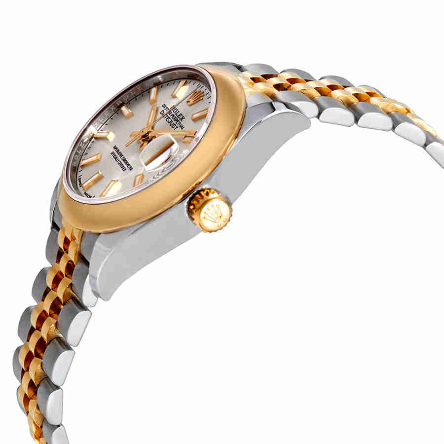Lady Datejust 28 Silver Dial Steel and 18K Yellow Gold Jubilee Watch 279163SSJ