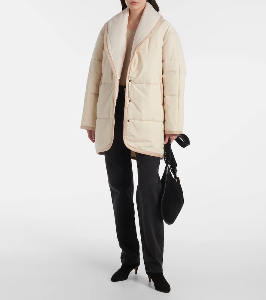 Gally cotton-blend down coat