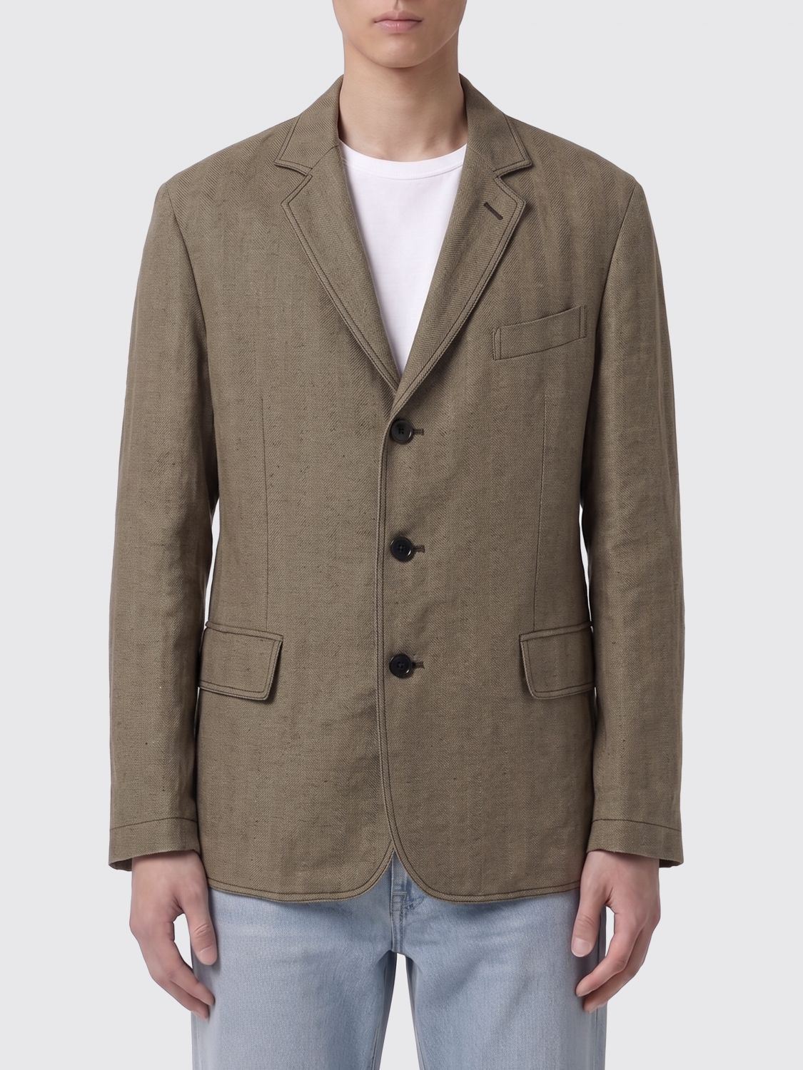 Jacket Men color Beige