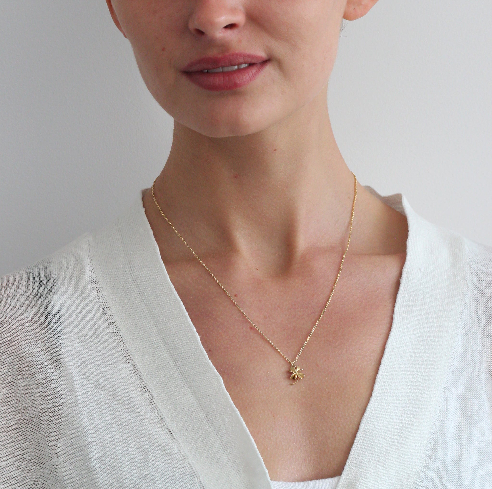 Lucky Clover Necklace by Jewellery